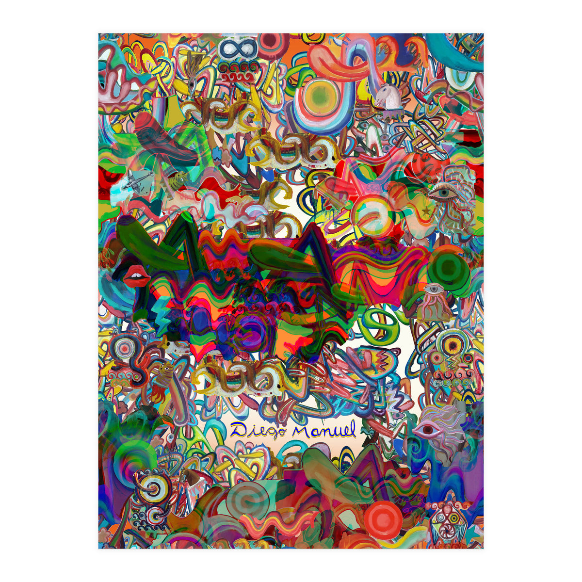 Graffitis 2021 Tapiz 13 (Print Only)