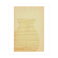 Minimalist pastel vase (Print Only)