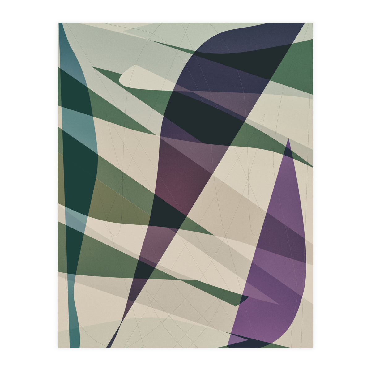 Abstract Composition No. 4 (Print Only)