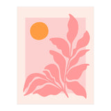 Sunny Pink Garden (Print Only) thumbnail