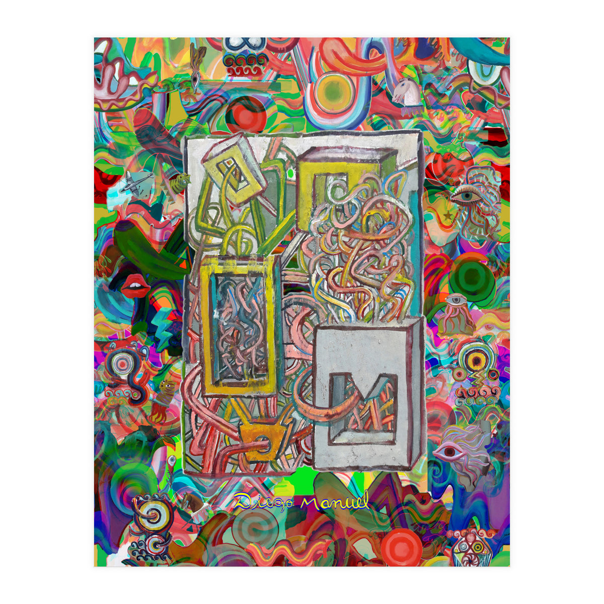 Graffitis 2021 Tapiz 12 (Print Only)