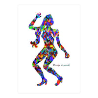 Dance Girl B 7  (Print Only)