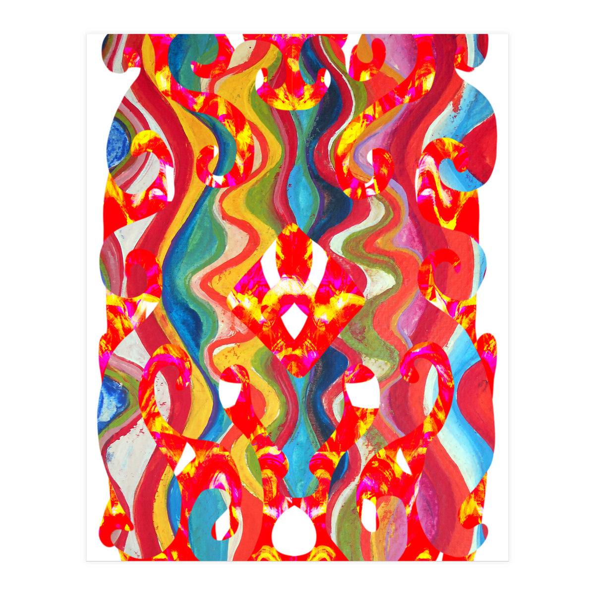 Pop Abstract Asimetrico 30 Copia (Print Only)