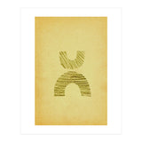 Abstract shapes and retro paper (Print Only) thumbnail