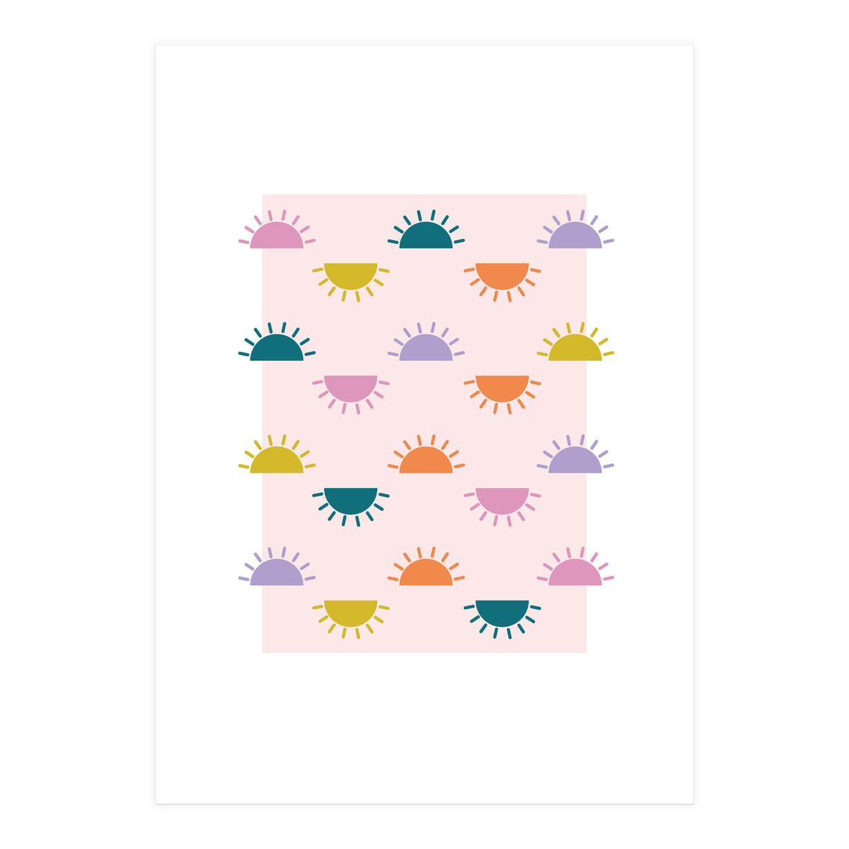 Sun All Over Rgb (Print Only)