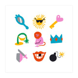 Leo Emoji (Print Only) thumbnail