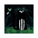 Cat 18: Camouflage Cat (Print Only) thumbnail