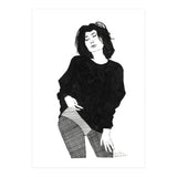 Untitled #44 - Woman in black (Print Only) thumbnail