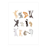 Dancing Cats (Print Only) thumbnail