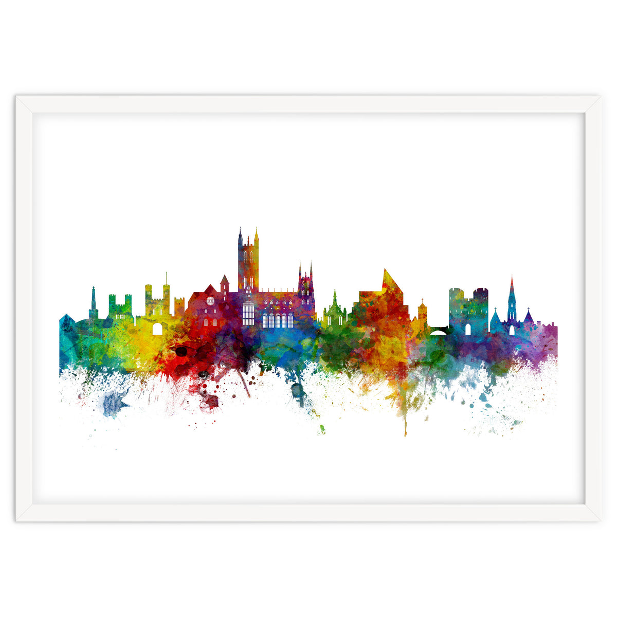 Canterbury England Skyline