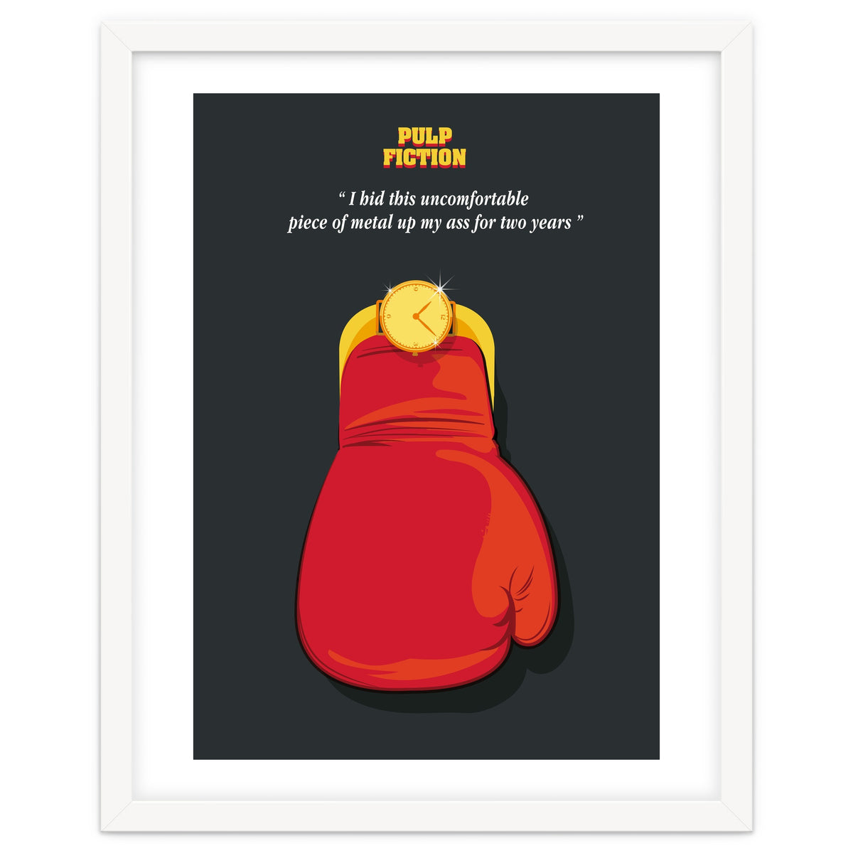 Butch Pulp Fiction movie poster