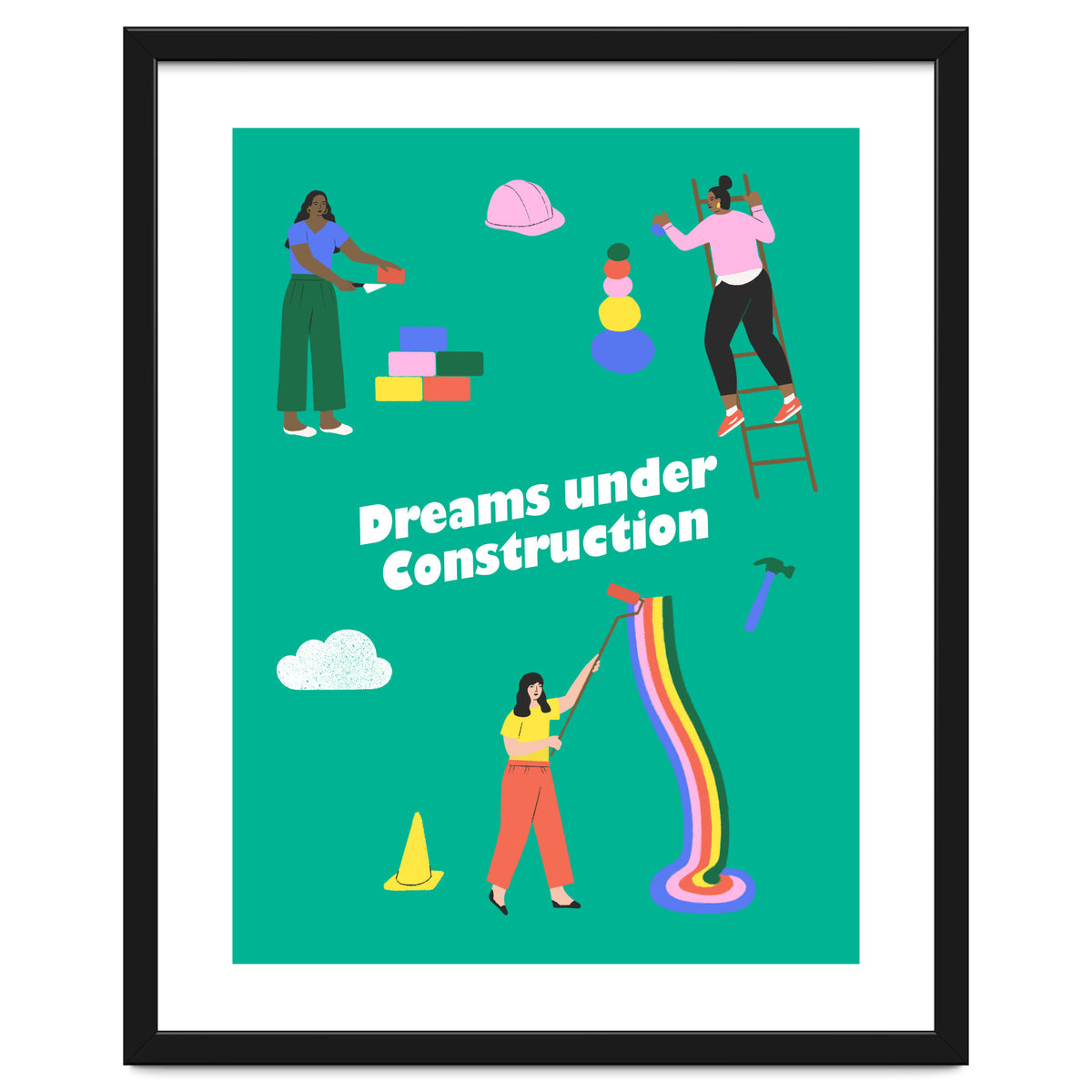 Dreams Under Construction Green