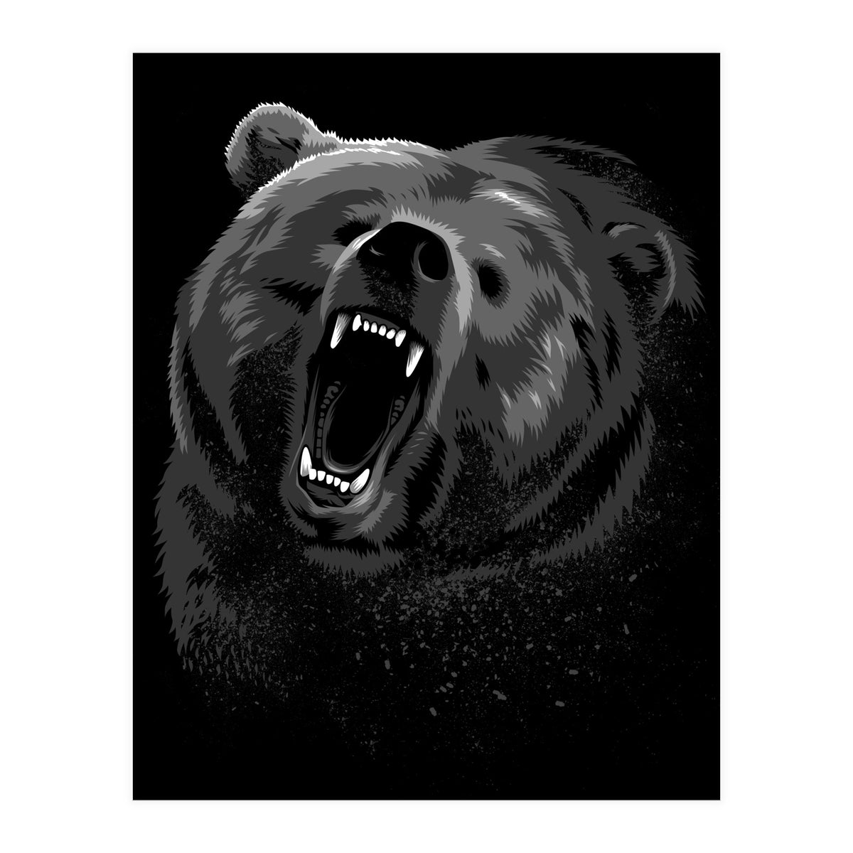 Grizzly attack (Print Only)