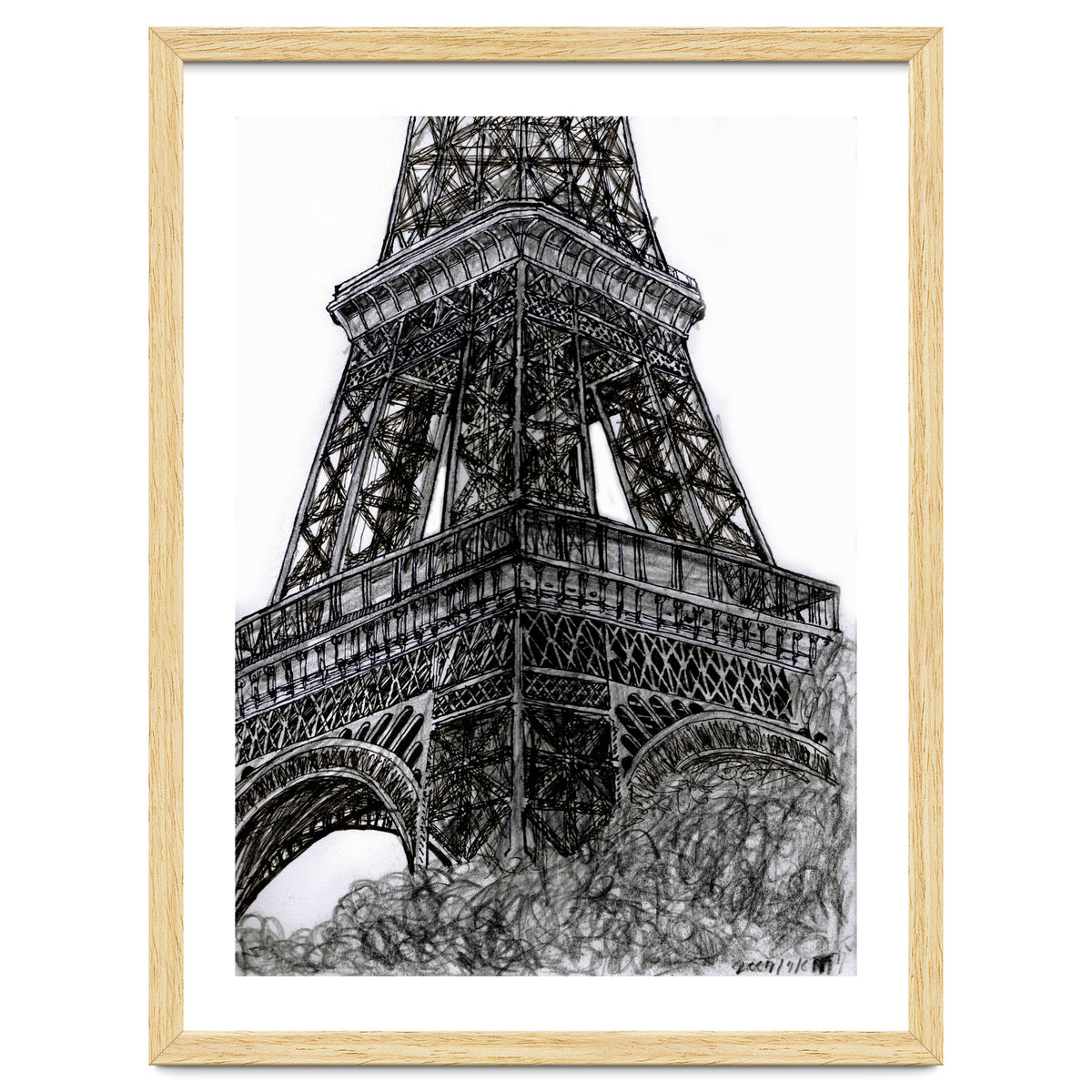 Arriving To The Eiffel