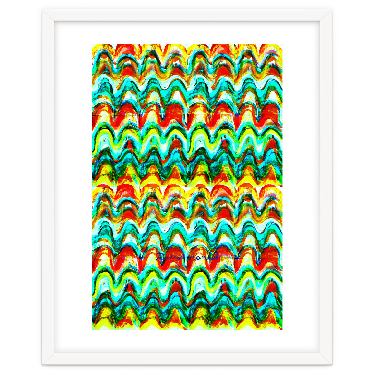 Pop abstract color full