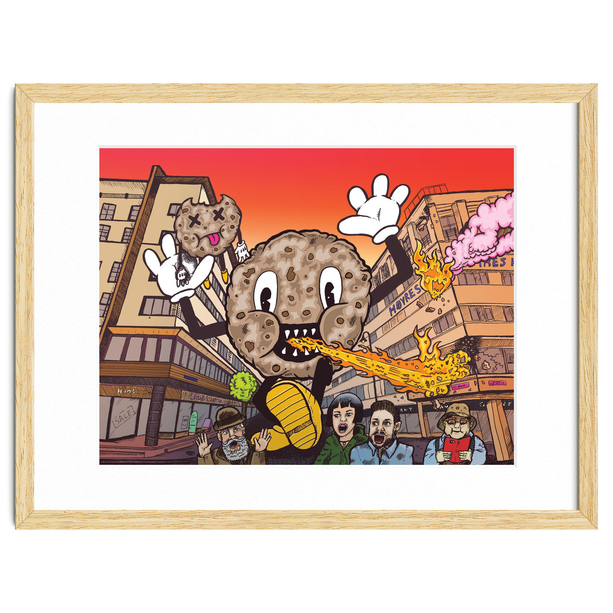 Cookie Monster 12.3% ABV Bourbon Barrel Aged Coconut Chocolate Chip Stout - Amundsen Brewery