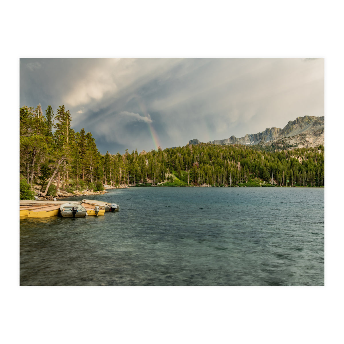 Lake George Rainbow (Print Only)