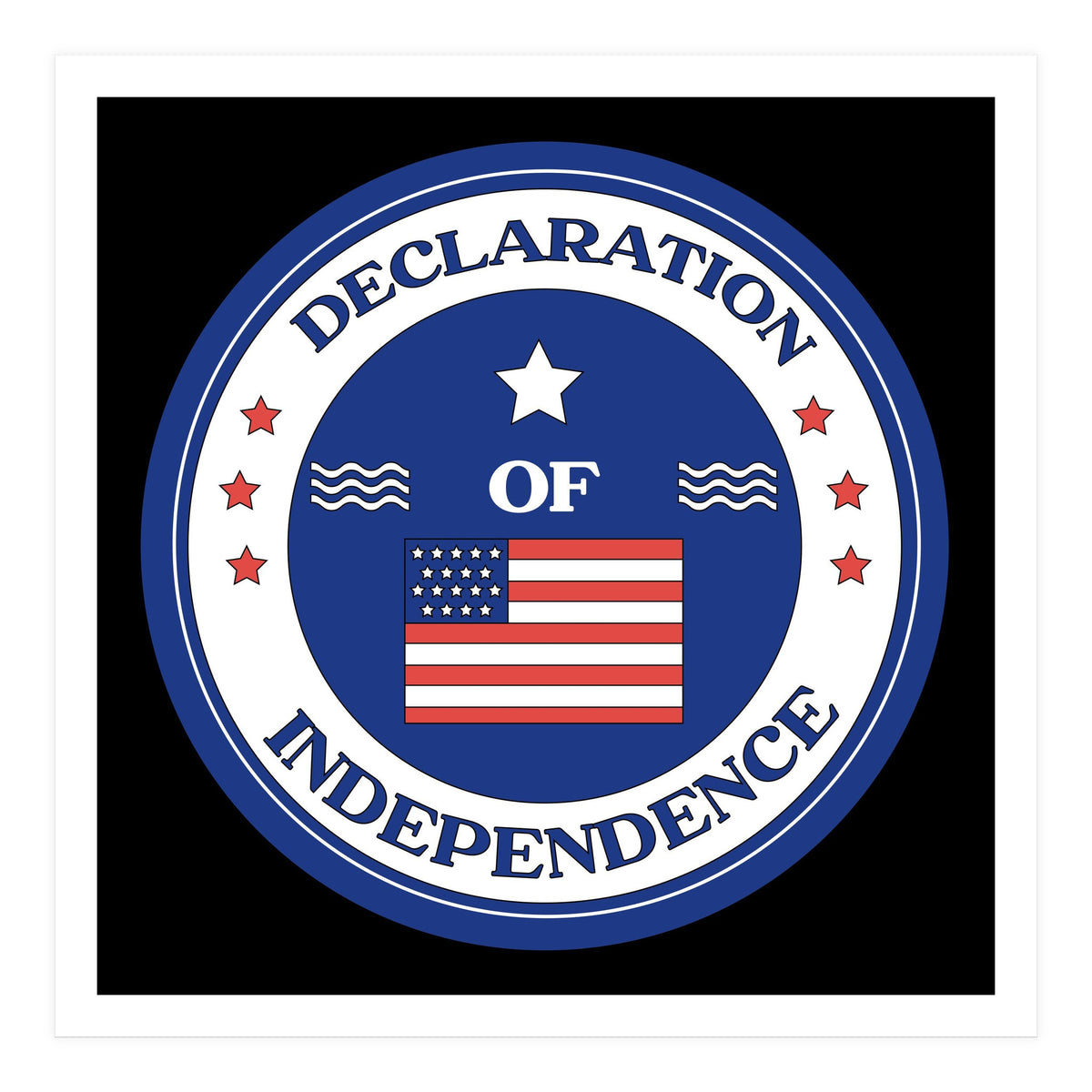 4th Of July independence. (Print Only)