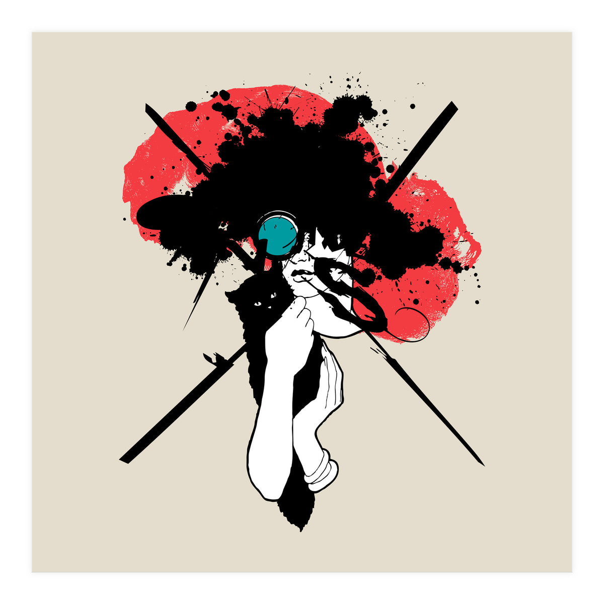 Le Chat Noir (Print Only)