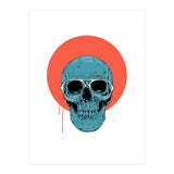 Blue Skull II (Print Only) thumbnail