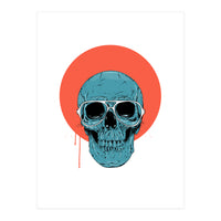 Blue Skull II (Print Only)