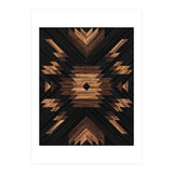 Urban Tribal Pattern No.7 - Aztec - Wood (Print Only) thumbnail