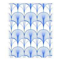 Art Deco Blue (Print Only)