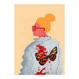 Lady in red glasses (Print Only) thumbnail
