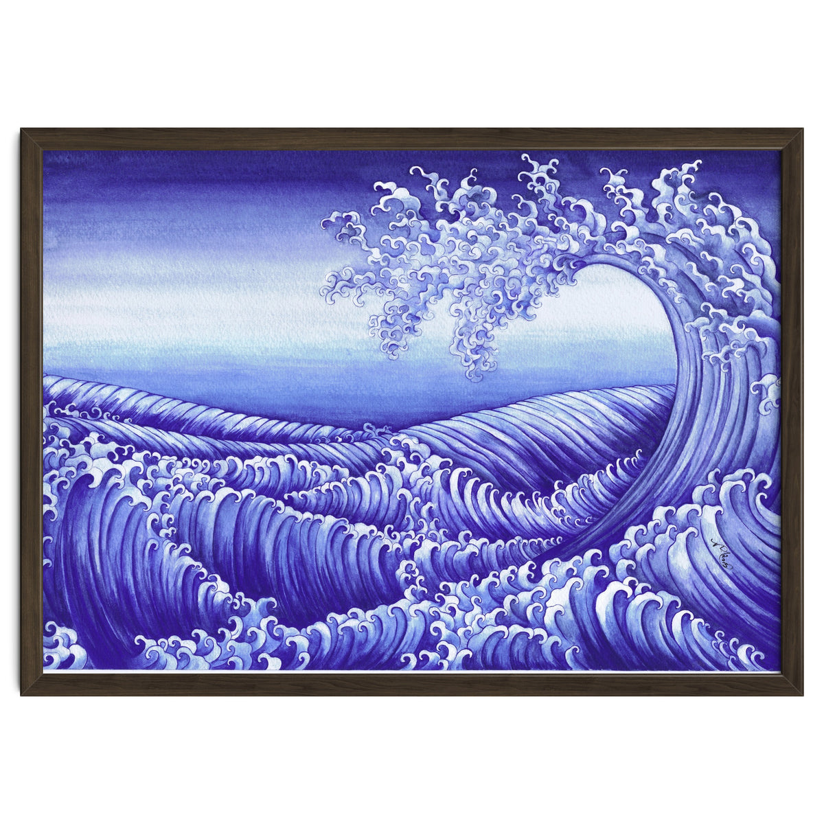 Turbulent Water Triptych part 3