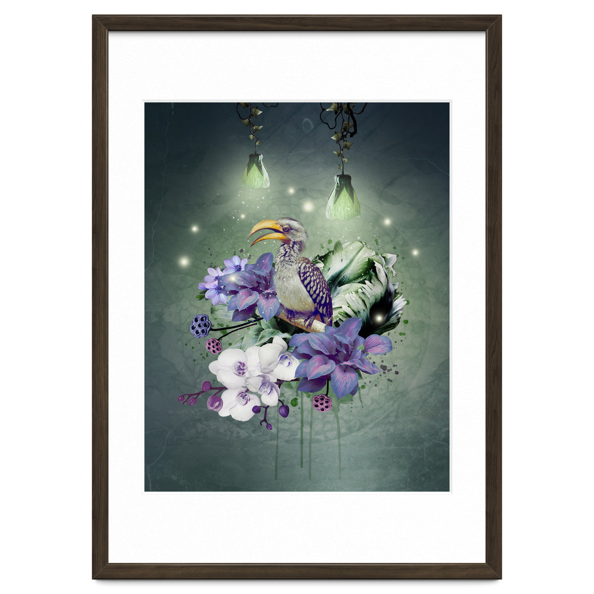 Floral Magic Hornbill