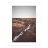 Bleak winter landscape of Saddleworth Moor  (Print Only) thumbnail
