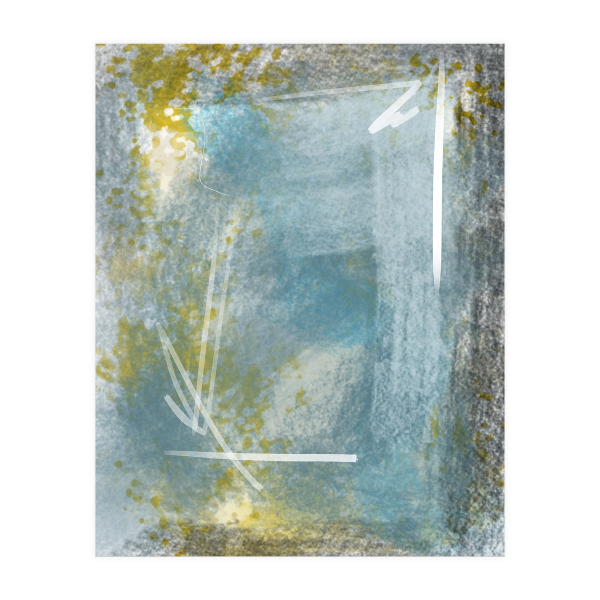 Abstract Green (Print Only)