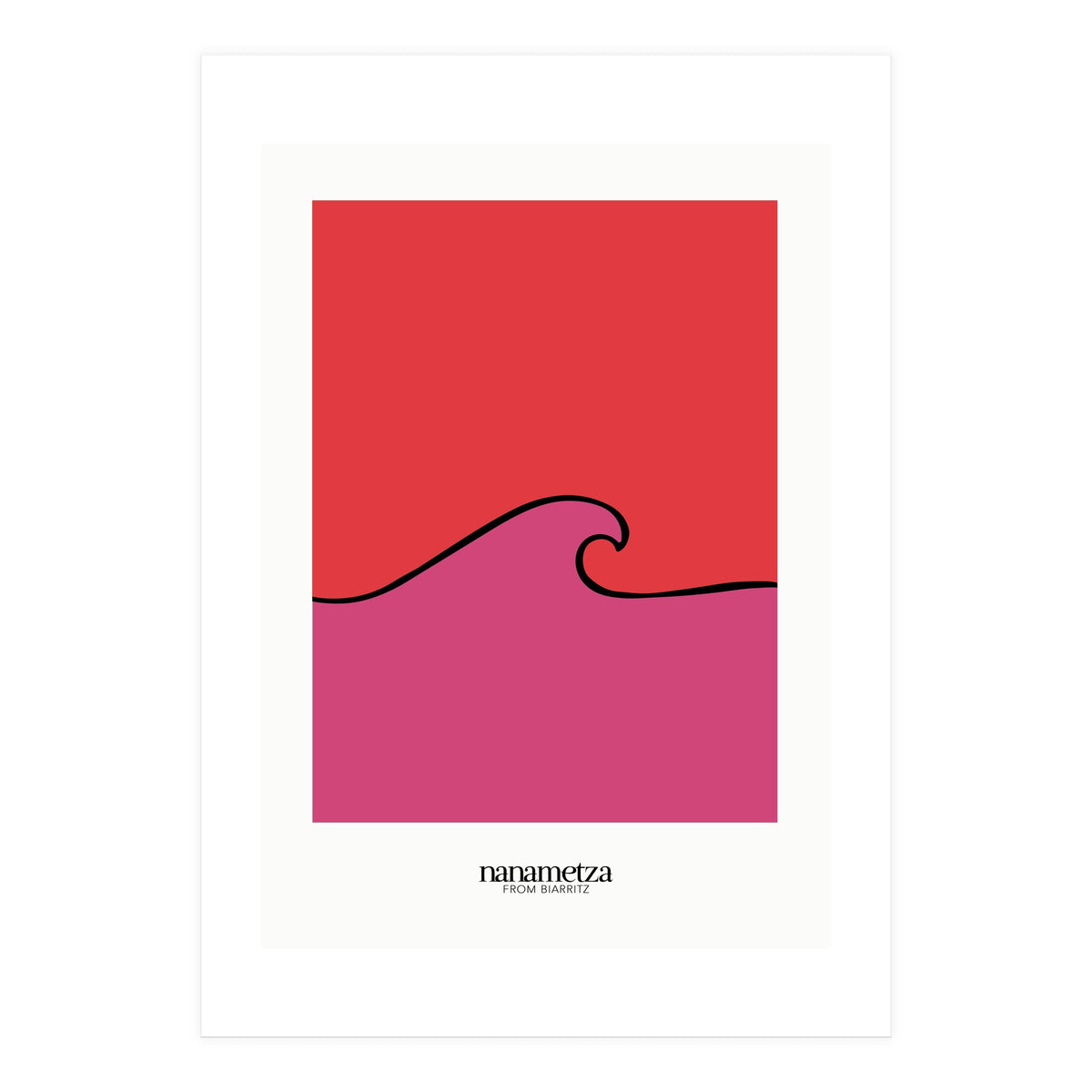 Pink Waves (Print Only)