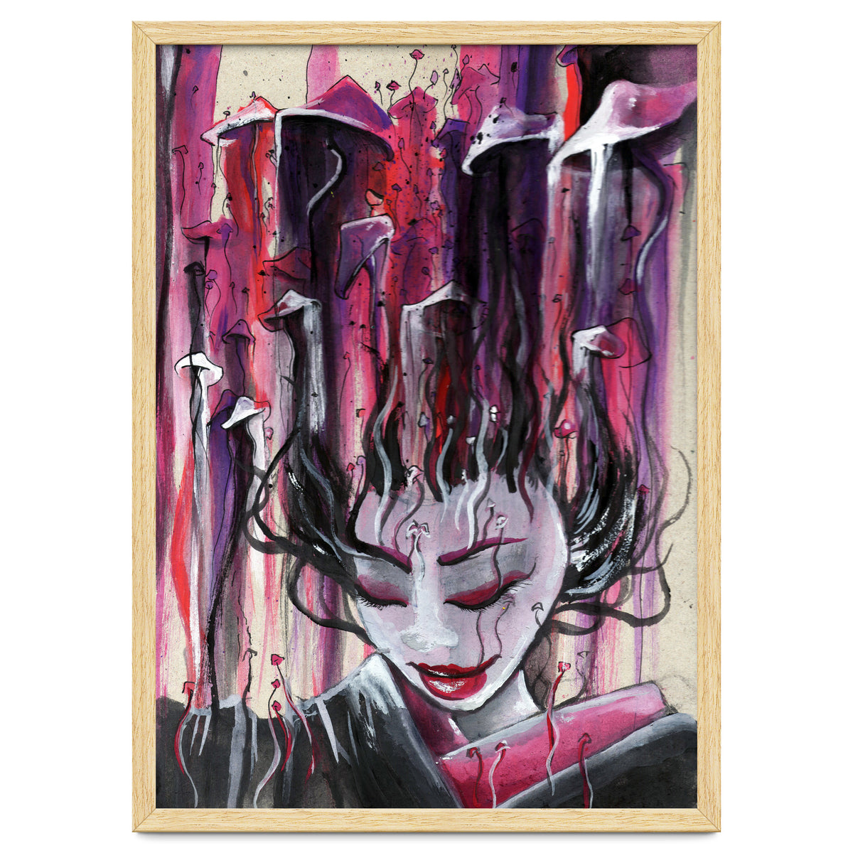 Geisha in Mushrooms: The Surrealistic Concubine