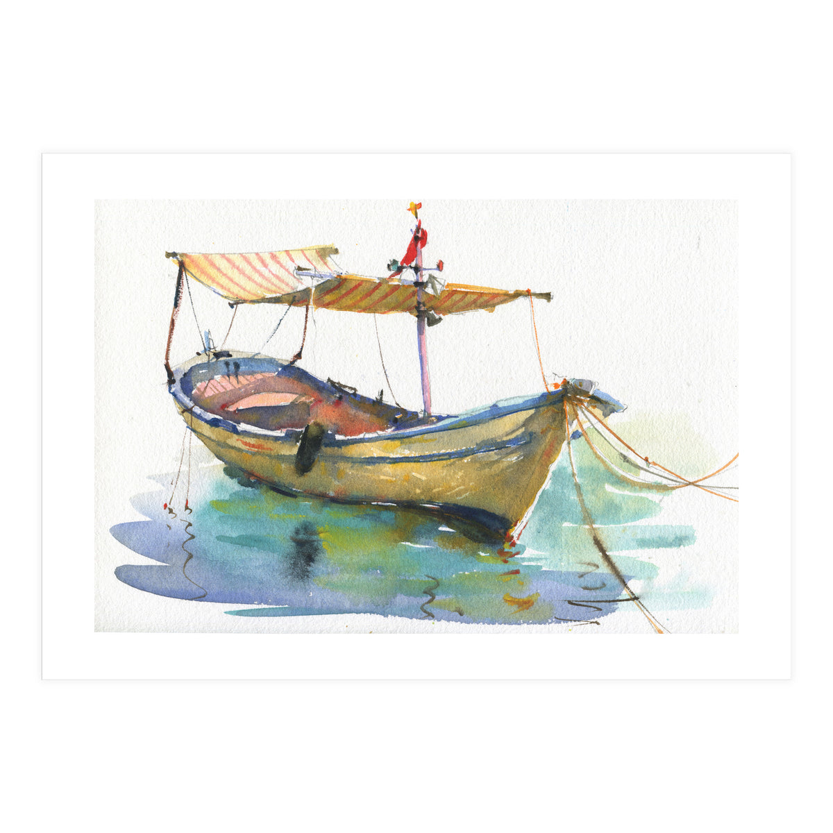 Sailboat  (Print Only)