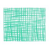 Aqua gingham pattern (Print Only) thumbnail