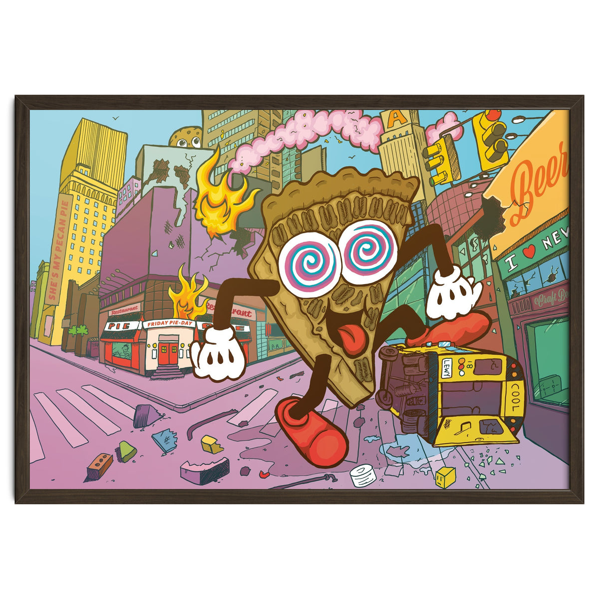 Pecan Psychosis - 12.3% ABV Bourbon Barrel Aged Pecan Maple Stout - Amundsen Brewery