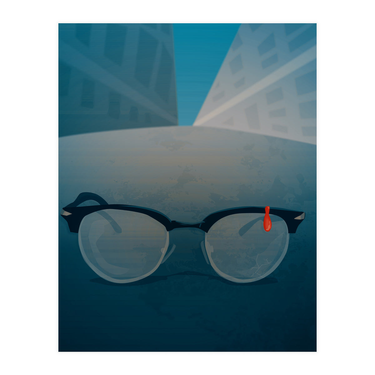 One Single Drop Of Blood (Print Only)