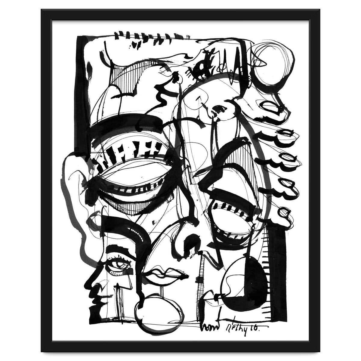 Weird Sensation - b&w