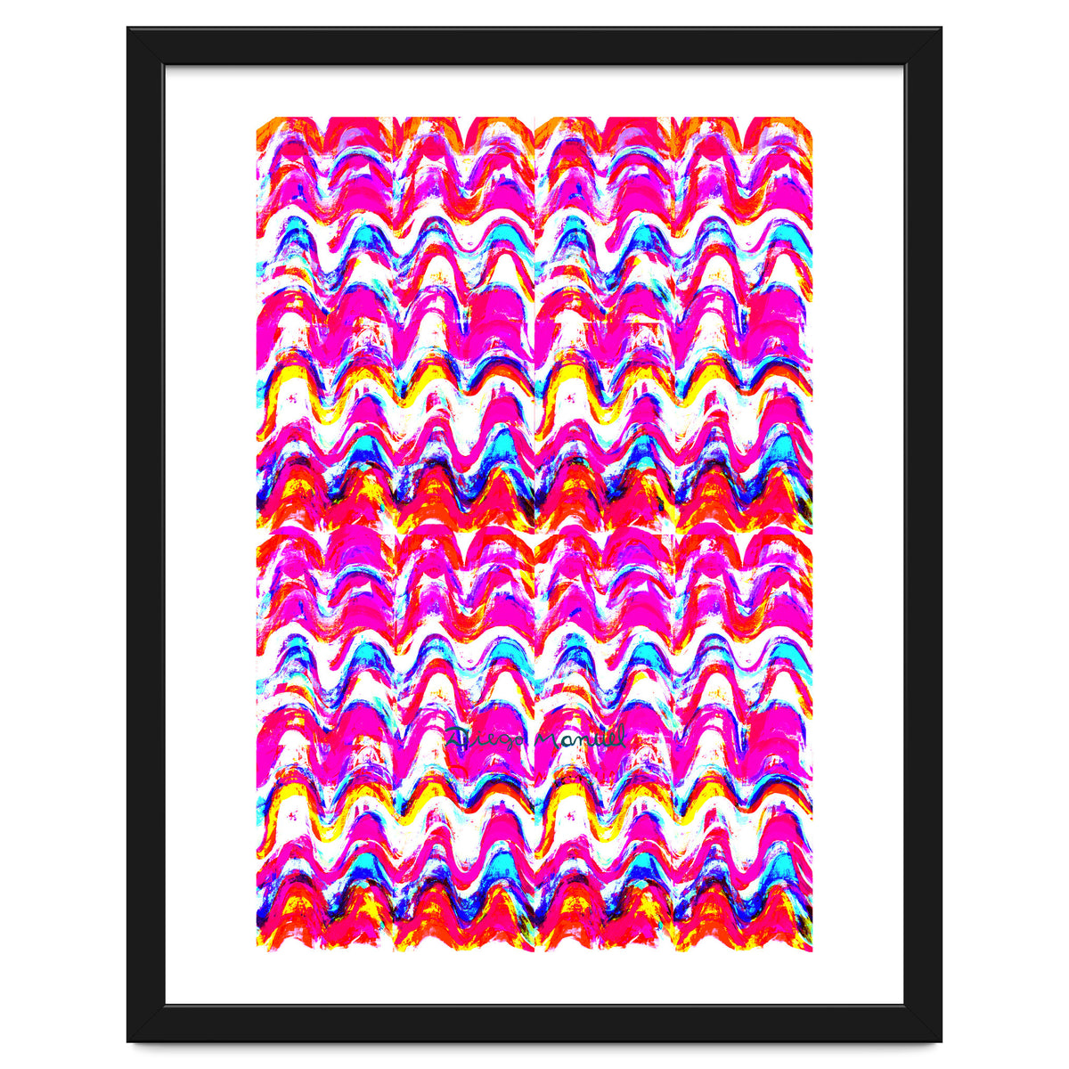 Pop abstract color full