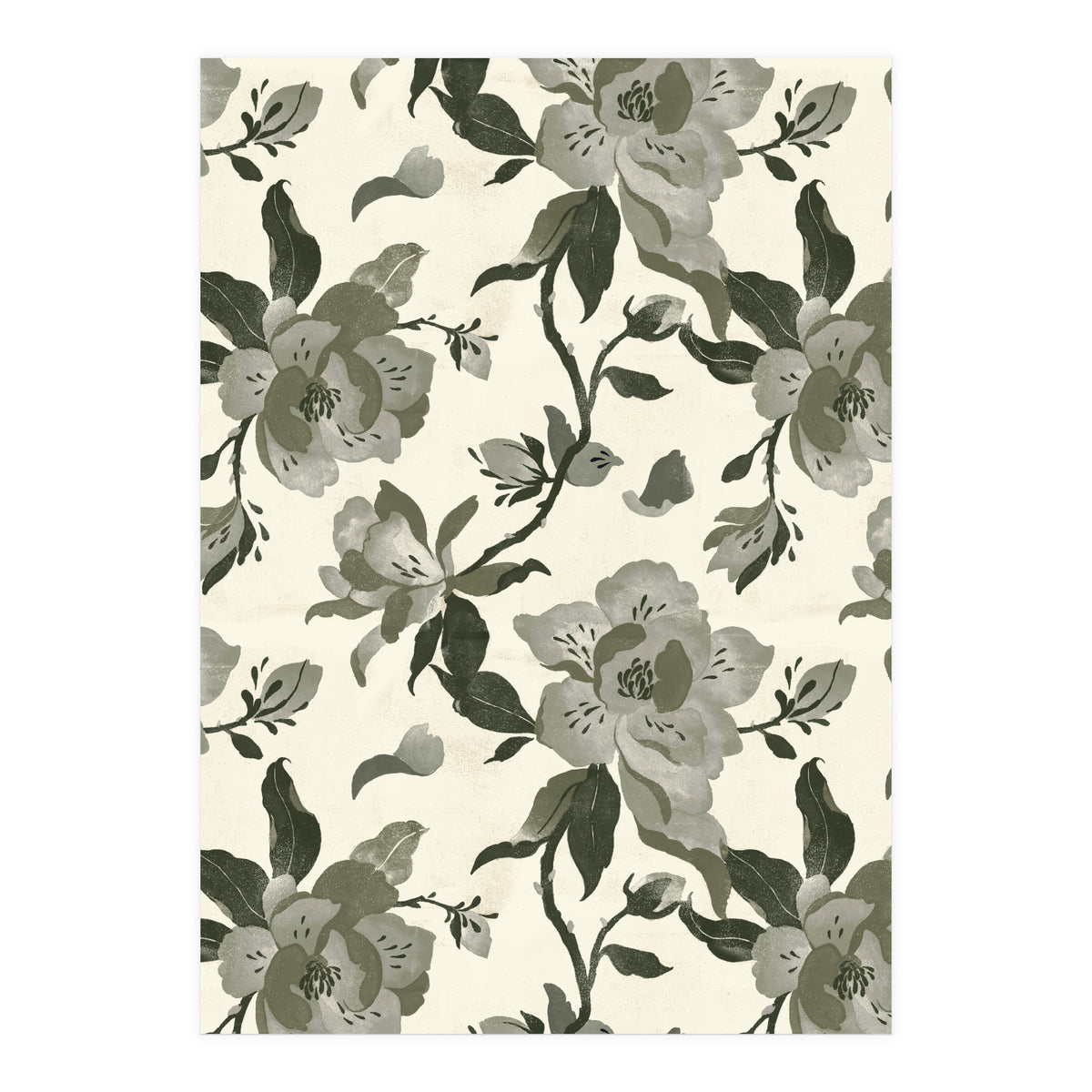 Black Magnolias (Print Only)