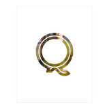 Letter Q - (Impress) (Print Only) thumbnail
