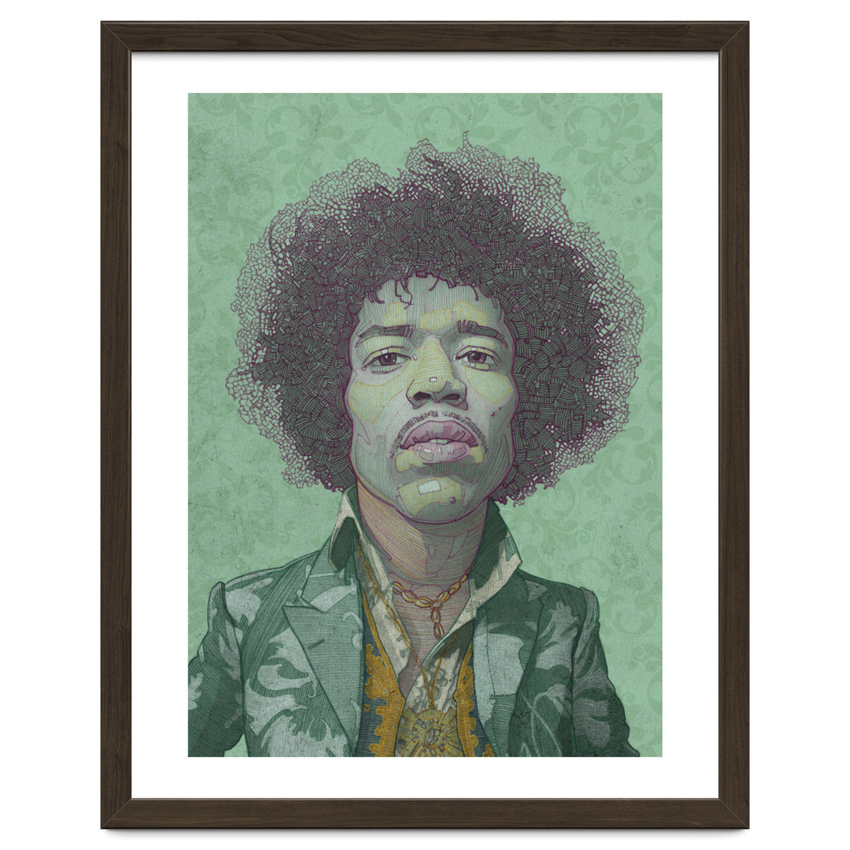 Hendrix Illustration