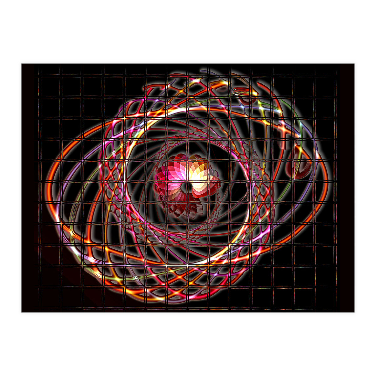 Illuminated helix #1 (Print Only)