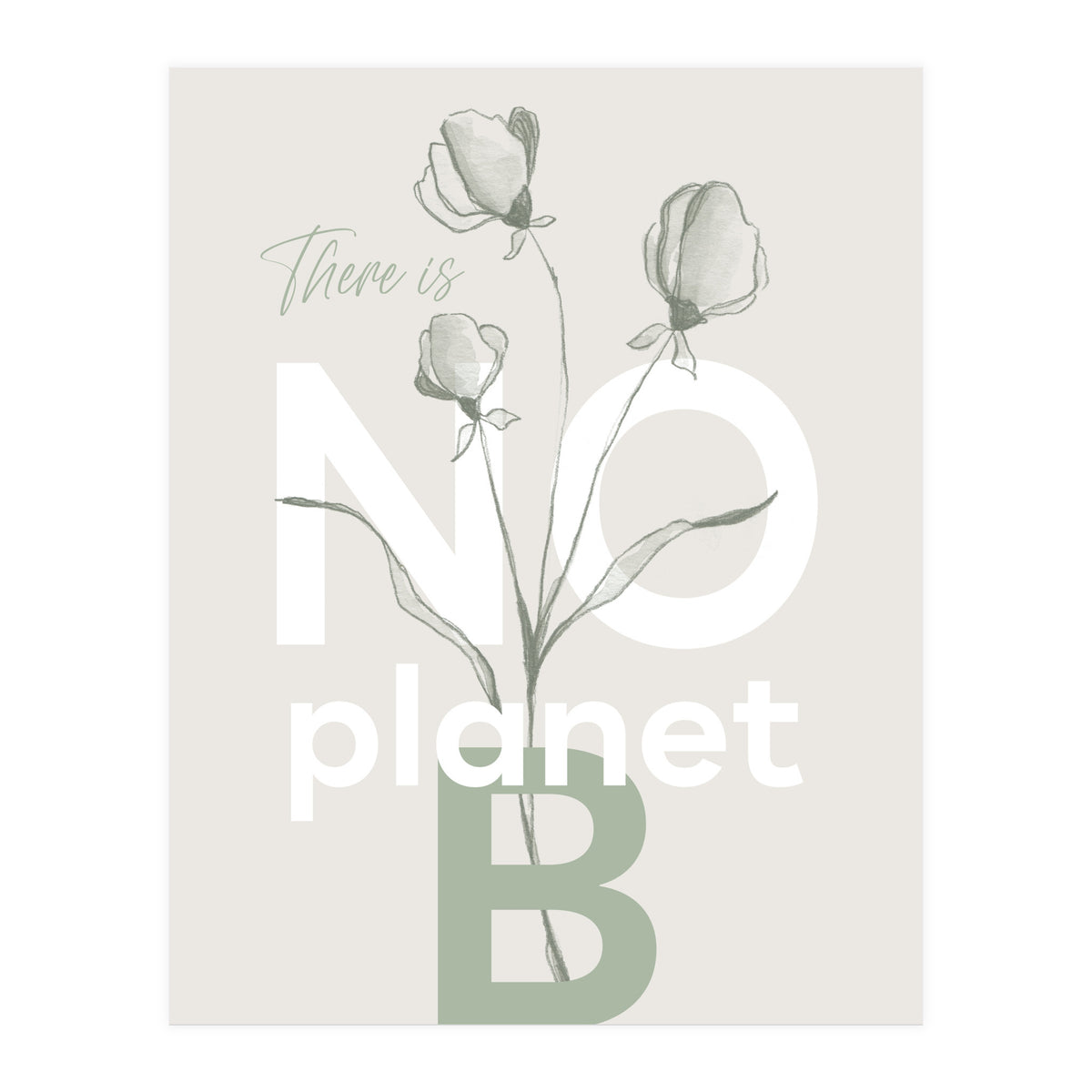 There is no planet B (Print Only)