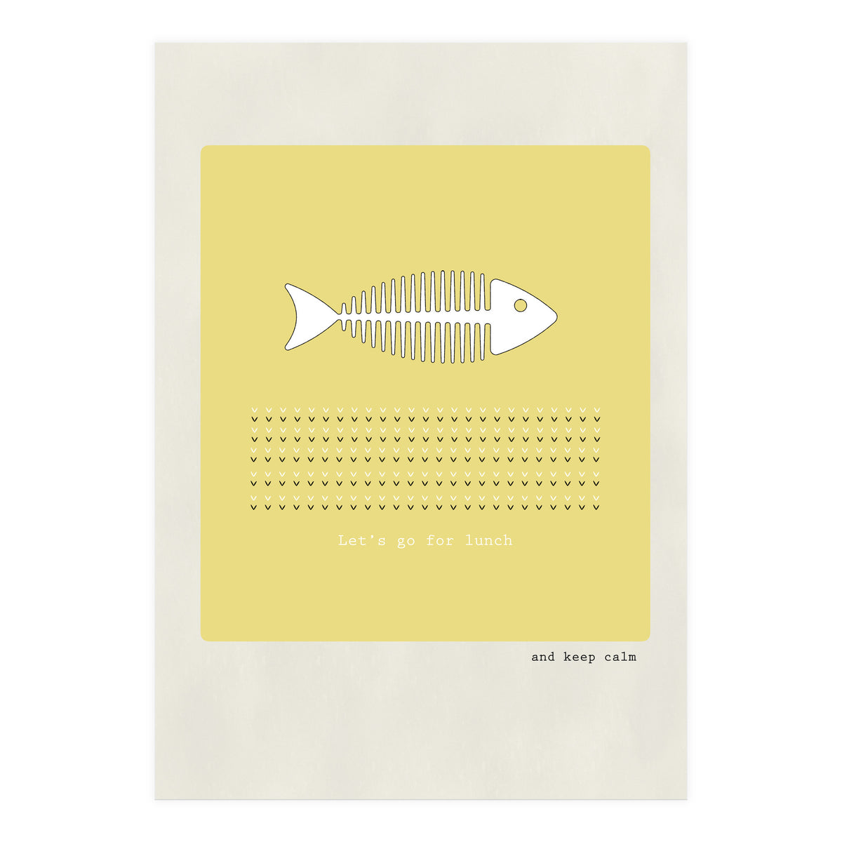 Let's go for Lunch (Print Only)