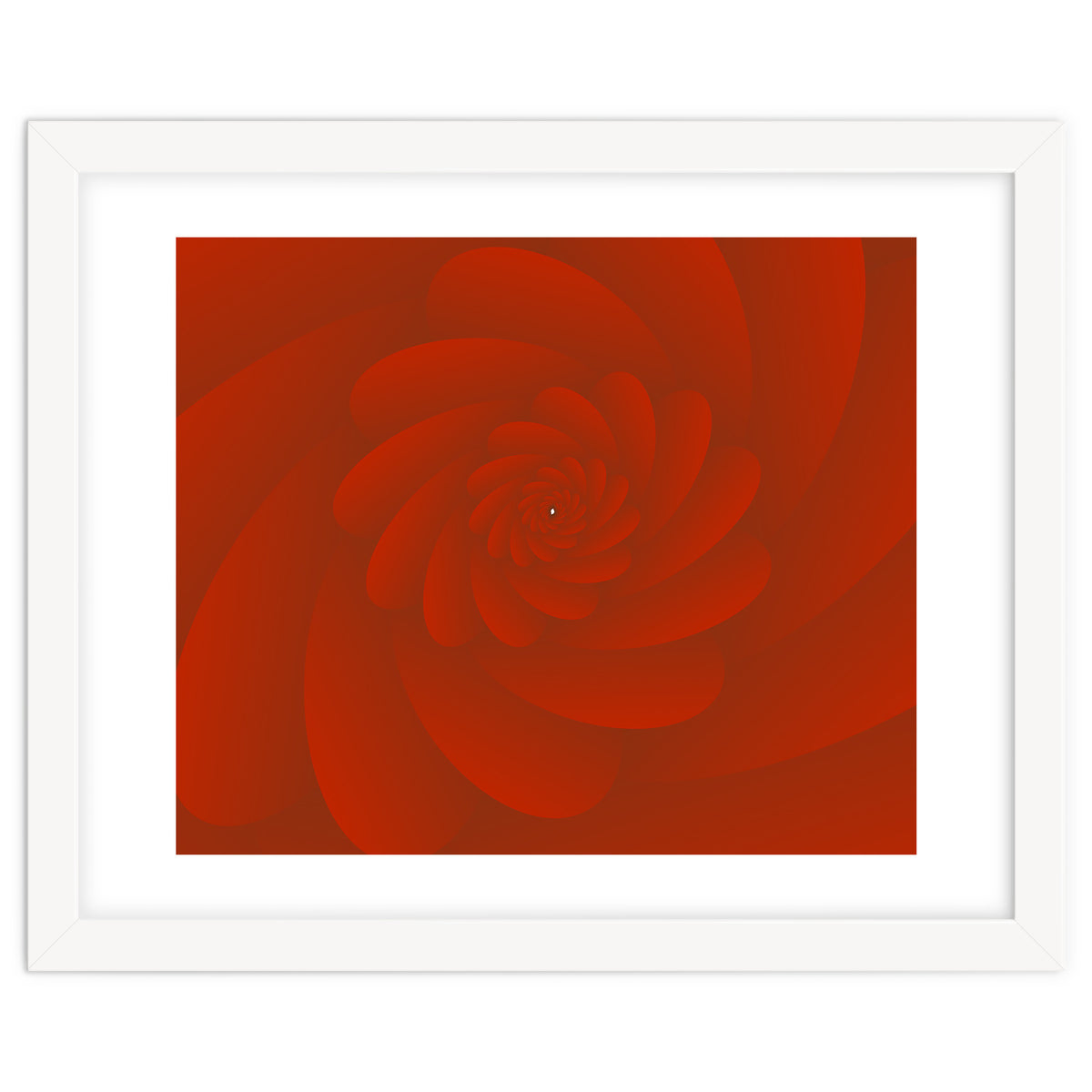 3 D Image Abstract Rose Flower ART