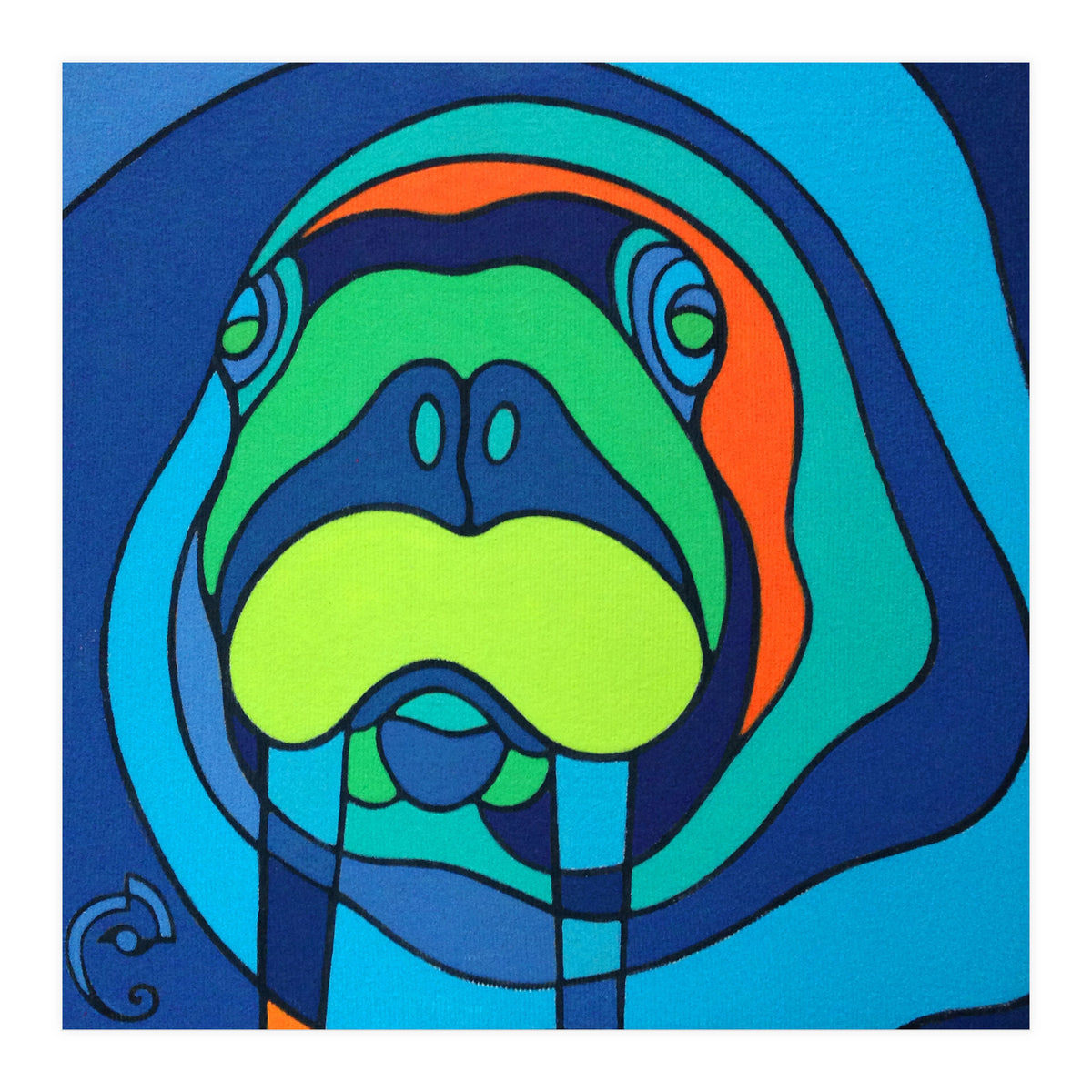 Walrus by Chameleon Amour (Print Only)