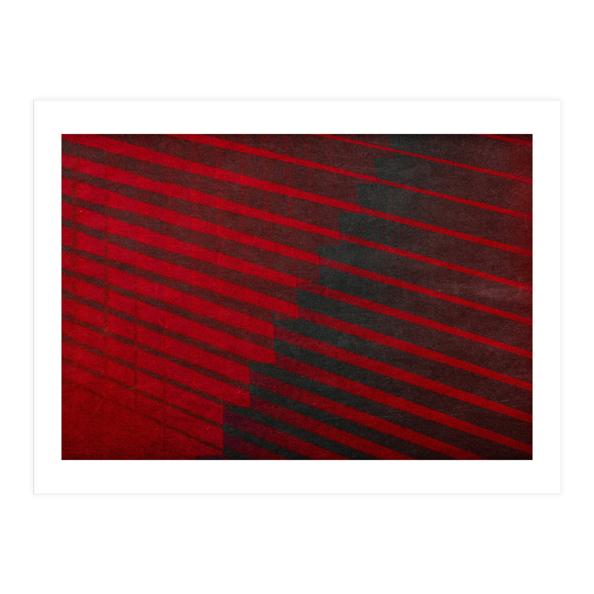 Rojo Y Gris 1 (Print Only)