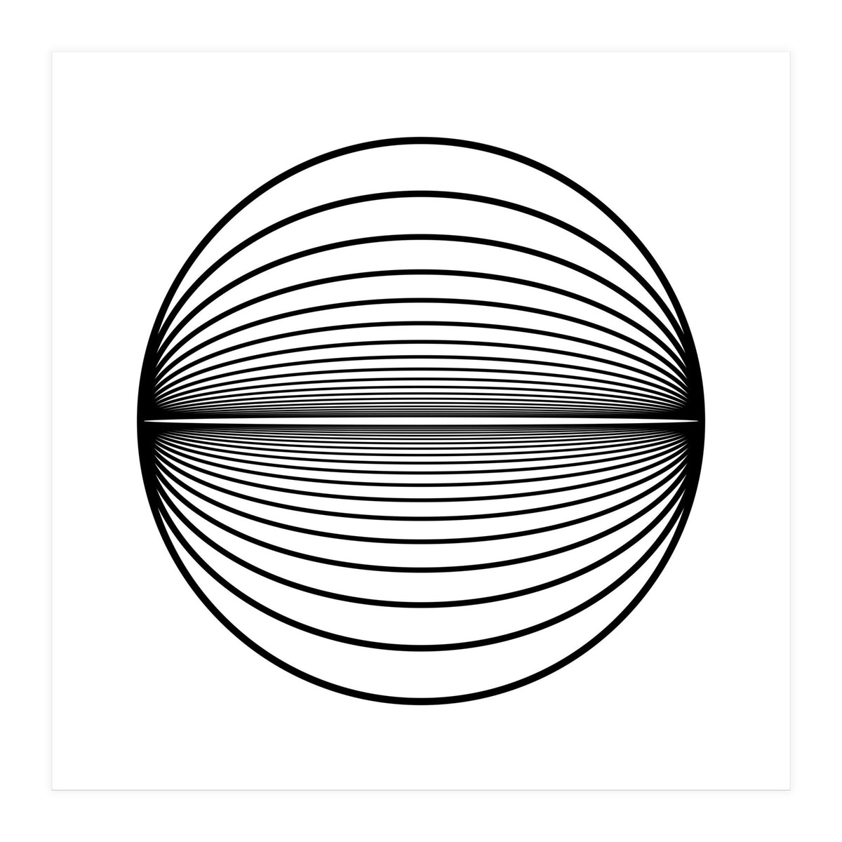 Event Horizon_White (Print Only)